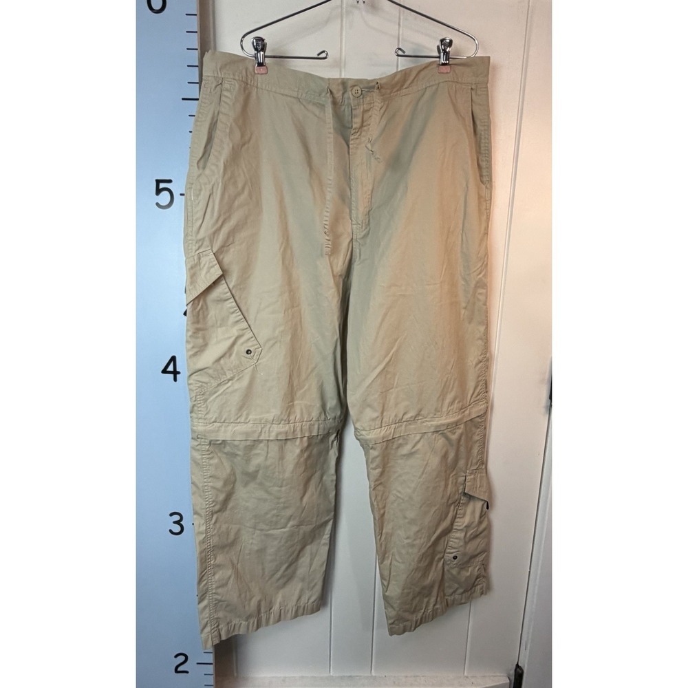 RL Chaps Wick Convertible Cargo Pants Mens 36/30 Zip Off Hiking Outdoor Camping